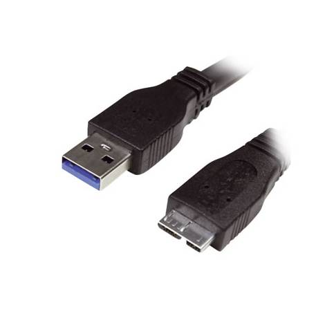 Καλώδιο MediaRange USB 3.0 AM/Micro-USB 3.0 BM 1m Blue MRCS153