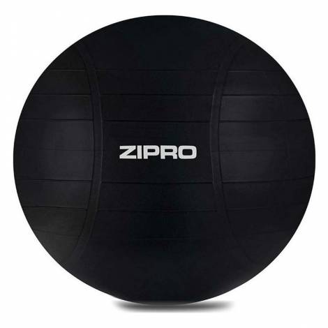 Μπάλα Γυμναστικής 65 cm Χρώματος Μαύρο Zipro (6413431) (ZIP6413431)