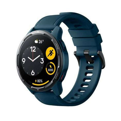 Xiaomi Watch S1 Active 47mm Αδιάβροχο με Παλμογράφο (Ocean Blue) (BHR5467GL) (XIABHR5467GL)