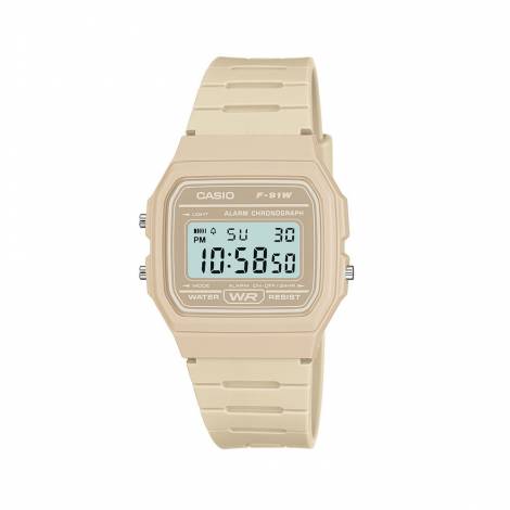 Casio Collection Digital Battery Watch with Rubber Strap Green (F-91WC-3AEF) (CASF91WC3AEF)
