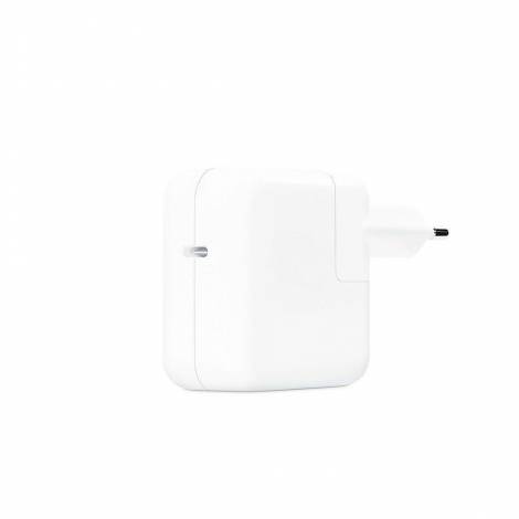 Apple 30W USB‑C Power Adapter USB-C Φορτιστής Laptop 30W (MY1W2ZM/A) (APPMY1W2ZMA)