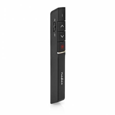 Nedis Presenter με Κόκκινο Laser και Πλήκτρα Slideshow (WLPSRL100BK) (NEDWLPSRL100BK)