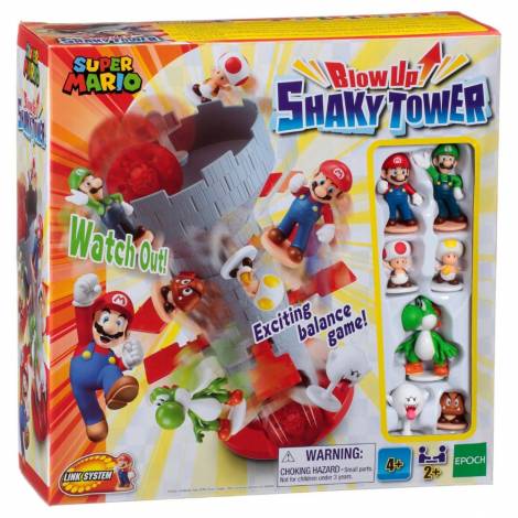Epoch Games Super Mario Blow Up! Shaky Tower (7356) (EPC7356)