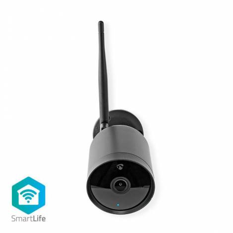 Nedis IP Κάμερα Παρακολούθησης Wi-Fi 1080p Full HD Αδιάβροχη και Φακό 3mm (WIFICO40CBK) (NEDWIFICO40CBK)