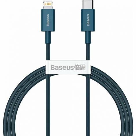 Baseus Superior USB-C to Lightning Cable 20W Μπλε 1m (CATLYS-A03) (BASCATLYS-A03)