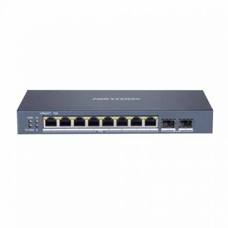 Hikvision 10 Port Unmanaged PoE Switch L2 Series (DS-3E1510P-EIV2) (HKVDS-3E1510P-EIV2)