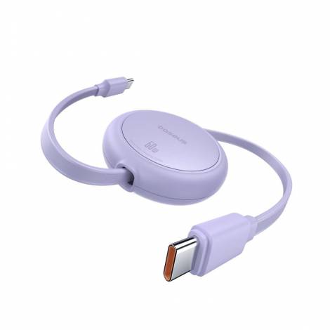 Baseus Free2Pull Mini USB-C to USB-C 60W USB Cable 1m Purple (P10364500511-01) (BASP10364500511-01)