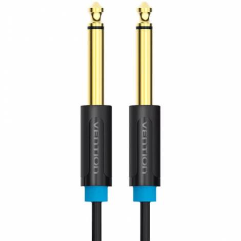 VENTION 6.5mm Male to Male Audio Cable 10M Black (BAABL) (VENBAABL)