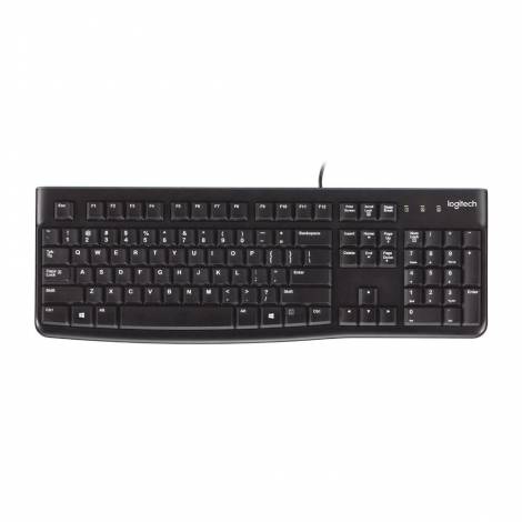 Logitech K120 USB US Black (920-002508) (LOGK120BK)