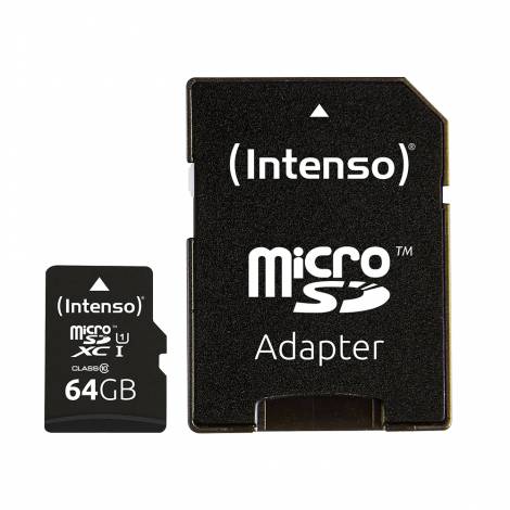 Intenso microSDXC Card 64GB Premium Class 10 U1 (3423490) (NSO3423490)