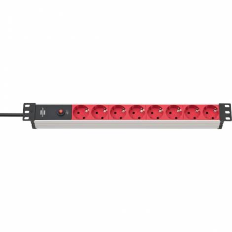 Brennenstuhl Πολύπριζο Ασφαλείας 8 Θέσεων για Rack 19