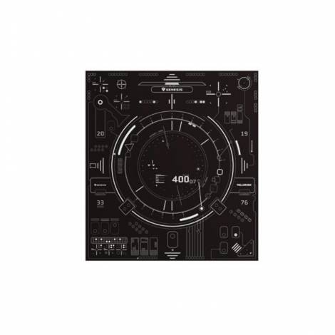 Genesis Gaming Protective Floor Mat Tellur 400 Square HUD 110 x 100cm (NDG-2065) (GNSNDG-2065)