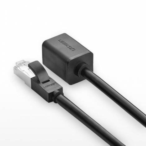 Ugreen Cat 6 FTP Ethernet RJ45 Extension Male/Female PatchCords with Shielding 3m black (11282) (UGR11282)