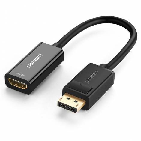Ugreen DisplayPort male - HDMI female Adapter MM137 4K black (40363) (UGR40363)