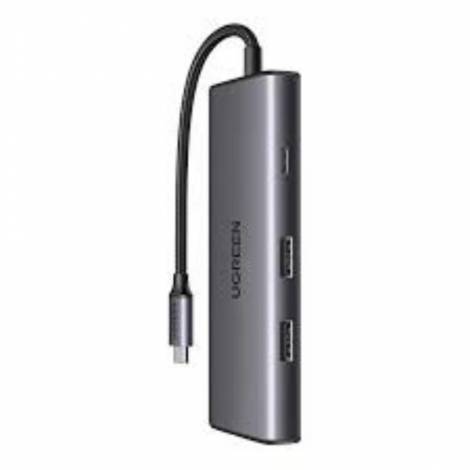 Ugreen Adapter 7w1 Hub USB do 2x USB-A 3.2 USB-C 3.2 SD/TF PD (15531) (UGR15531)