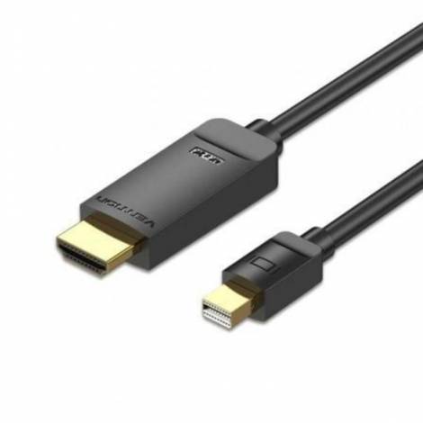 VENTION 4K Mini DisplayPort to HDMI Cable 3M Black (HAHBI) (VENHAHBI)