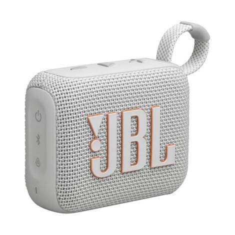 JBL Go 4 Bluetooth Wireless Speaker White EU (JBLGO4WHT)