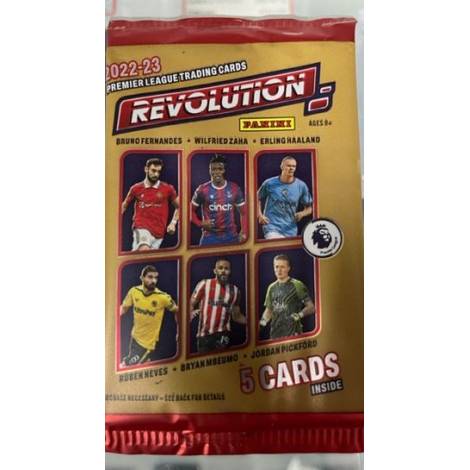 2022-23 Panini Revolution Premier League Soccer Pack 1 φακελάκι  ( 5 κάρτες )