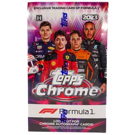 2023 Formula 1 Chrome TOPPS Card Pack