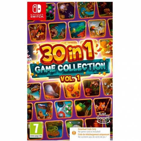 30 In 1 Games Collection Vol.1 (Code In A Box)  (Nintendo Switch)