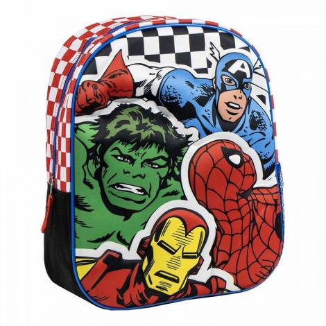 3D Τσάντα Πλάτης 31εκ Νηπιαγωγείου MARVEL Avengers