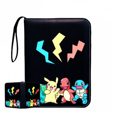 400 Zippered Pokemon Starters Themed Binder