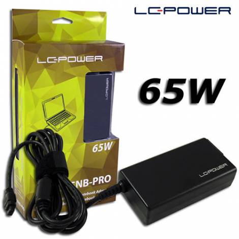 65W UNIVERSAL MULTI RANGE NOTEBOOK ADAPTER  LC65NB-PRO