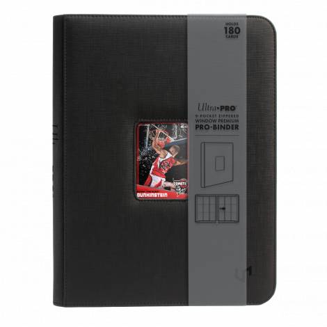 9-Pkt Zippered Window Premium PRO-Binder