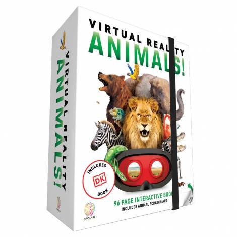 Abacus Brands VR Giftbox Animals! Σετ εικονικής πραγματικότητας – Πολυτελές Σετ Δώρου – Περιλαμβάνει Γυαλιά VR