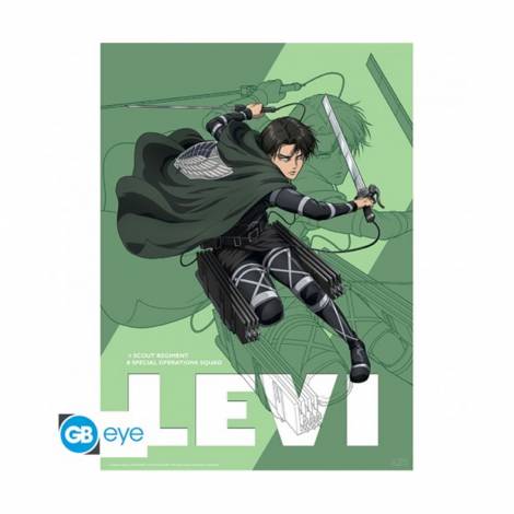 Abysse: Attack On Titan - S4 Levi Chibi Poster (52X38) (GBYDCO052)