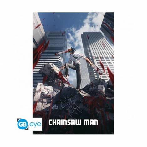 Abysse: Chainsaw Man - Key Visual Maxi Poster (91.5X61) (GBYDCO445)