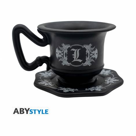 Abysse: Death Note - L's Cup 3D Mug with Saucer (ABYMUGA618)