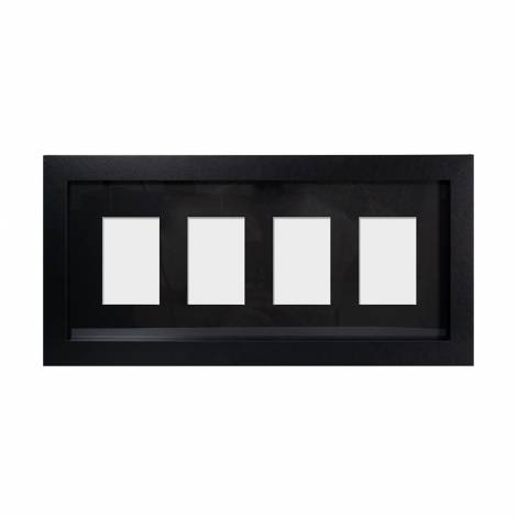 Abysse: Gbeye - Trading Card Collector (4 Position/Black) Frame (40cmX17cm) (FMM1T1FBTCL)
