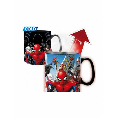 Abysse Marvel - Spider Man Multiverse Heat Change Mug (460ml) (ABYMUG882)