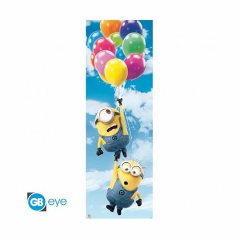 Abysse: Minions - Balloons Door Poster (53X158) (ABYDCO512)