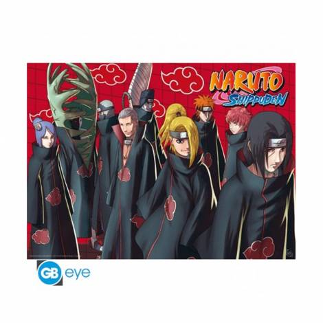 Abysse: Naruto Shippuden - Akatsuki Red Chibi Poster (52X38) (GBYDCO370)