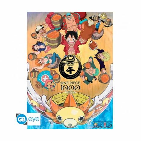 Abysse: One Piece - 1000 Logs Cheers Chibi Poster (52X38) (ABYDCO797)