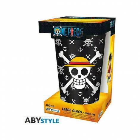 Abysse One Piece - Luffy Large Glass (400ml) (ABYVER167)