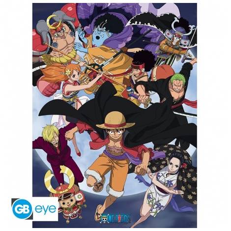 Abysse One Piece - Wano Raid Poster Chibi (52x38cm) (ABYDCO818)