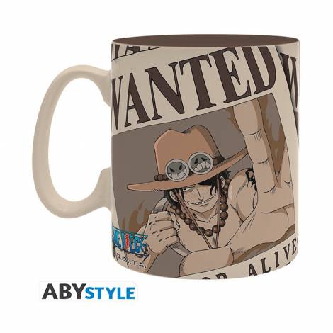 Abysse: One Piece - Wanted Ace Mug (460ml) (ABYMUGA455)