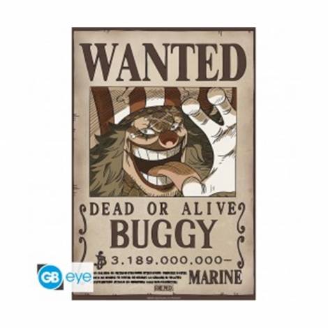 Abysse: One Piece - Wanted Buggy Wano Chibi Poster (52X38) (GBYDCO641)