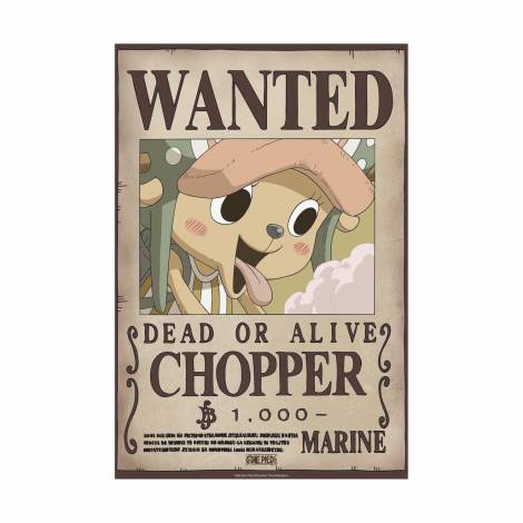 Abysse One Piece - Wanted Chopper Wano Poster (52x38cm) (GBYDCO647)