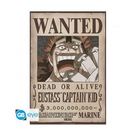 Abysse: One Piece - Wanted Kid Wano Chibi Poster (52X38) (GBYDCO638)