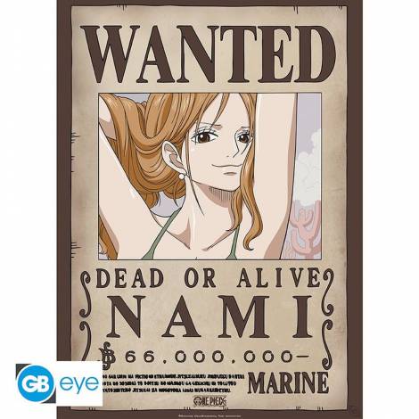 Abysse One Piece - Wanted Nami Poster Chibi (52x38cm) (GBYDCO231)