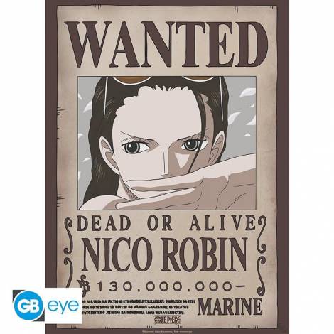 Abysse One Piece - Wanted Nico Robin Poster Chibi (52x38cm) (GBYDCO234)