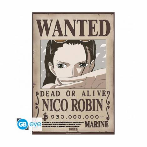 Abysse: One Piece - Wanted Nico Robin Wano Chibi Poster (52X38) (GBYDCO644)