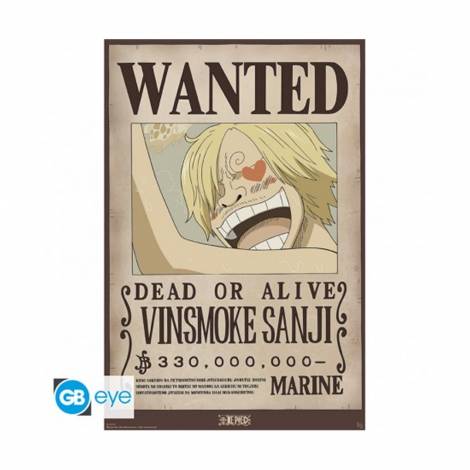 Abysse: One Piece - Wanted Sanji Maxi Poster (91.5X61) (GBYDCO559)