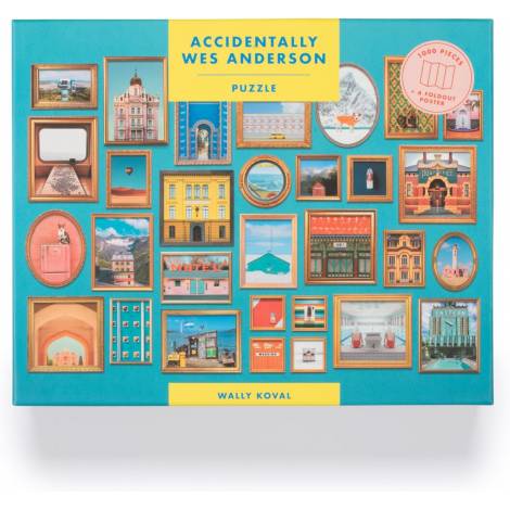 ACCIDENTALLY WES ANDERSON: A JIGSAW PUZZLE - 1000 PIECES
