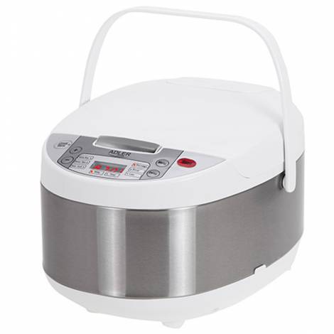 ADLER 6-IN-1 MULTI-COOKER 3.25L 700W WHITE/SILVER