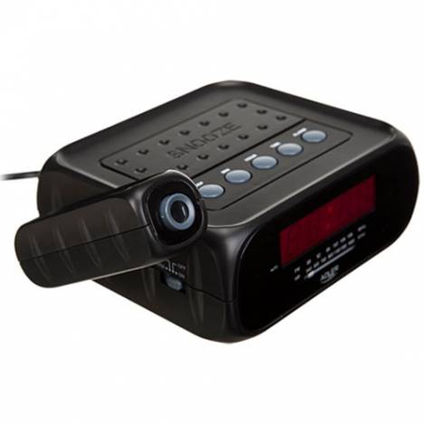 ADLER ALARM CLOCK RADIO WITH PROJECTOR